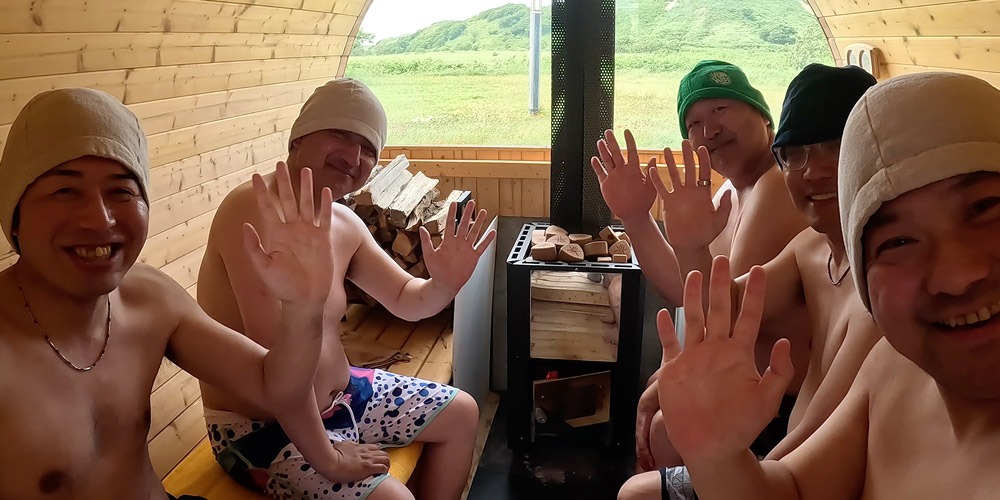 2つのサウナを堪能！稚内の絶景サウナで整うタイム