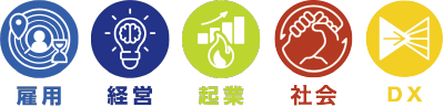 雇用・経営・起業・社会・DX